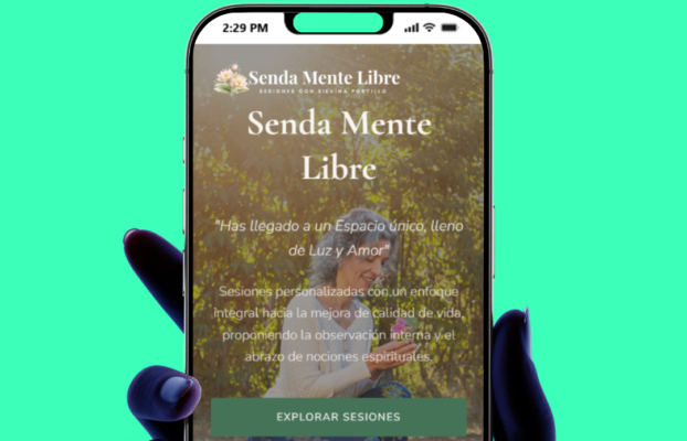 Desarrollo web profesional para SendaMente Libre: diseño estratégico, presencia digital y conversión